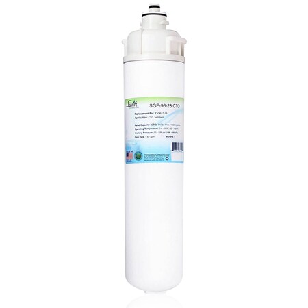 Swift Green Filters SGF-96-28 CTO Replacement water filter for Everpure EV9617-16 SGF-96-28 CTO